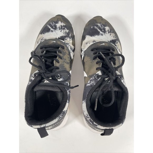 Nike Air Max Thea Womens Size 7 Black White Lightweight Running Shoes Sneaker - Picture 5 of 14